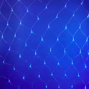 Светодиодная сетка Uniel 220V синий ULD-N2520-240/DTA BLUE IP20 07938