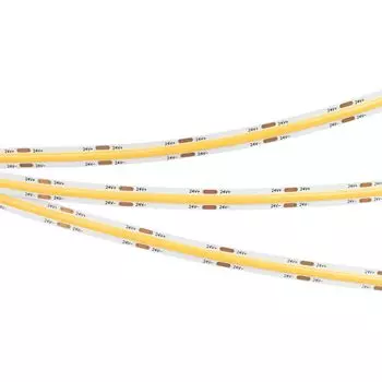 Светодиодная влагозащищенная лента Arlight 11,5W/m 54LED/m COB холодный белый 5M COB-NANO-X544-8mm 24V White6000 031906(1)