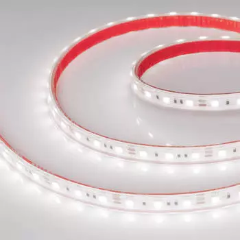 Светодиодная влагозащищенная лента Arlight 14,4W/m 60LED/m 5060SMD холодный белый 5M RTW-PS-B60-12mm 12V White6000 022323(2)