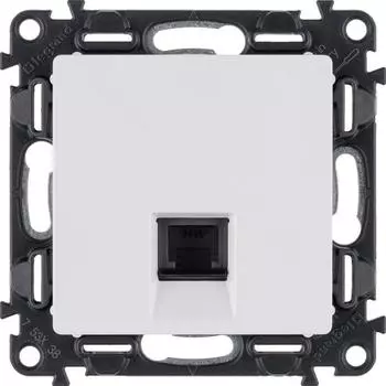 Телефонная розетка RJ11 Legrand Valena Life белая 753438