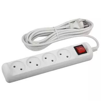 Удлинитель ЭРА 4гн 5м б/з U-4s-5m-2x1 Б0044054