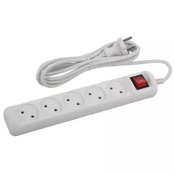 Удлинитель ЭРА 5гн 1,5м б/з U-5s-1,5m-2x1 Б0044055