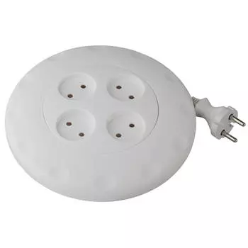 Удлинитель ЭРА UR-4-7m-W Б0019041