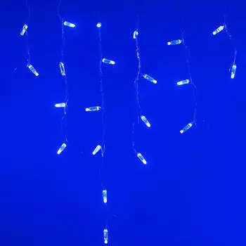 Уличная светодиодная гирлянда Ardecoled бахрома 230V синий ARD-Edge-Classic-2400X600-Clear-88Led-Std Blue 026006