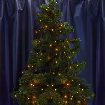 Уличная светодиодная гирлянда Feron Линейная 230V желтый без мерцания CL07 41620