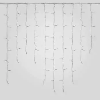 Уличная светодиодная гирлянда Uniel бахрома 220V белый ULD-B4806-175/TWK White IP67 UL-00005277