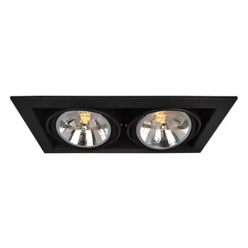 Встраиваемый светильник Arte Lamp Cardani A5935PL-2BK