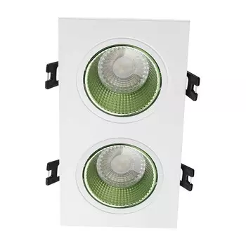 Встраиваемый светильник Denkirs DK3020WGR DK3072-WH+GR