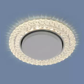 Встраиваемый светильник Elektrostandard 3027 GX53 CL прозрачный a043158