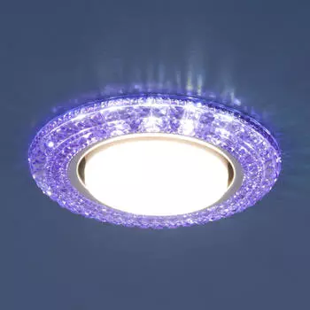 Встраиваемый светильник Elektrostandard 3030 GX53 VL фиолетовый a035179