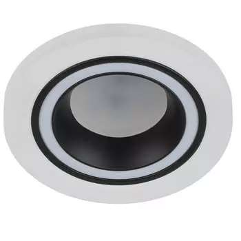 Встраиваемый светильник ЭРА DK90 WH/BK Б0054359