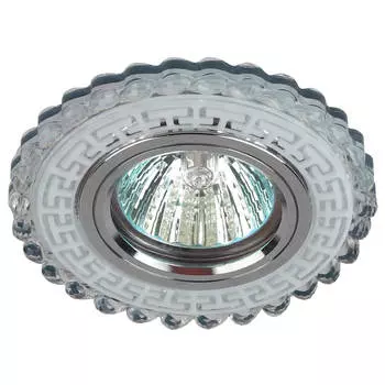 Встраиваемый светильник ЭРА LED с подсветкой DK LD35 SL/WH Б0036503