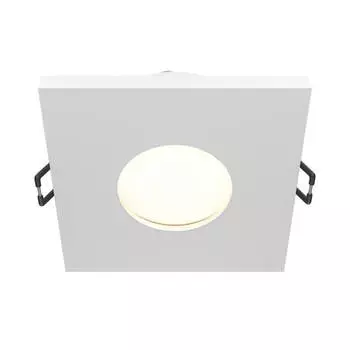 Встраиваемый светильник Maytoni Technical DL083-01-GU10-SQ-W