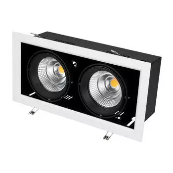 Встраиваемый светодиодный светильник Arlight CL-Kardan-S375x190-2x25W White6000 028862