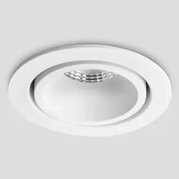Встраиваемый светодиодный светильник Elektrostandard 15267/LED 7W 4200K белый/белый a055721