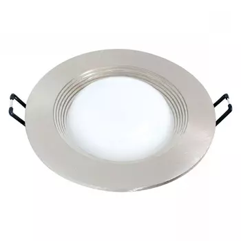 Встраиваемый светодиодный светильник Horoz 6W 3000К хром 016-017-0006 HRZ00000287