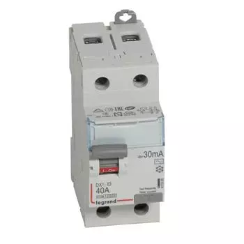 Выключатель дифференциального тока Legrand DX3 2П 40А 30мА AC 411505