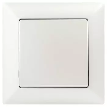 Выключатель одноклавишный ЭРА Intro Solo 10A 250V перламутровый 4-101-06 Б0053551