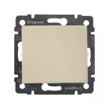 Выключатель одноклавишный Legrand Valena 10A 250V cлоновая кость 774301