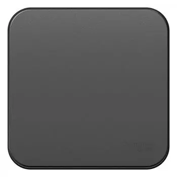 Выключатель одноклавишный Schneider Electric Blanca 10A 250V антрацит BLNVA101016