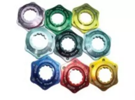 Адаптер A2Z Center Lock, 6 болтов, замок QR, grey, AD-CLK kit -7