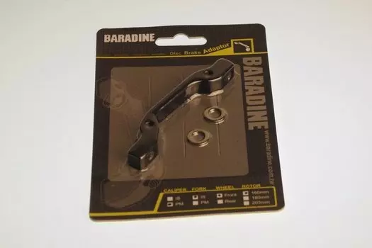 Адаптер BARADINE PM-IS-F160 Postmount передний, 160мм, черный