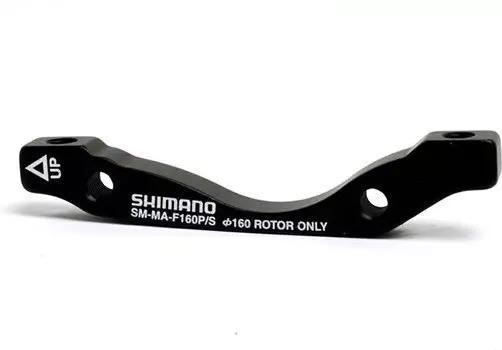Адаптер дискового тормоза SHIMANO F160 IS/PM, болт 2 штуки, стопорное кольцо 2 штуки ISMMAF160PSA
