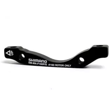 Адаптер дискового тормоза SHIMANO F160 IS/PM, болт 2 штуки, стопорное кольцо 2 штуки ISMMAF160PSA