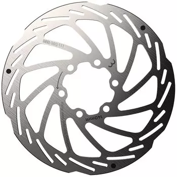 Ротор велосипедный BBB discbrake rotor PowerStop 140mm, серебристый 2019, BBS-111