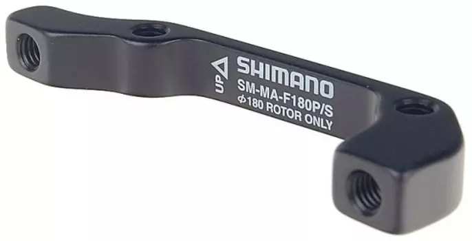 Адаптер дискового тормоза SHIMANO F180P/S, болт 2 штуки, стопорное кольцо 2 штуки ISMMAF180PSA
