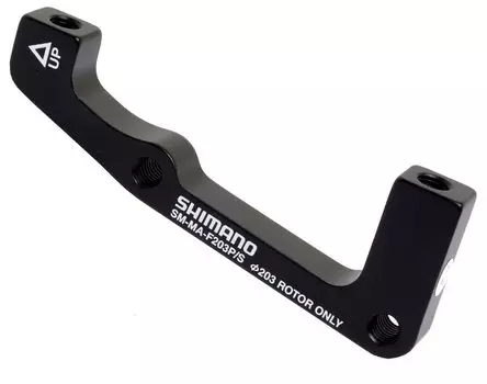 Адаптер дискового тормоза Shimano from Postmountbrake to IS2000 fork, for 203mm rotor, ind. pack, ISMMAF, A109099