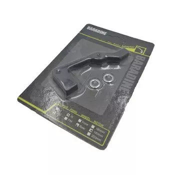 Адаптер для велотормоза BARADINE PM-IS-R180 Postmount, задний, 180 мм, черный