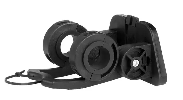 Адаптер - фиксатор Ventura, для быстросъёмной корзины на руль,черный, 5-431523