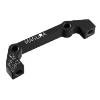Адаптер MAGURA, ДЛЯ дискового тормоза, 180 мм, IS 6", черный, QM12