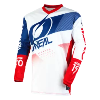 Велоджерси подростковая O´Neal ELEMENT Youth Jersey FACTOR, white/blue/red