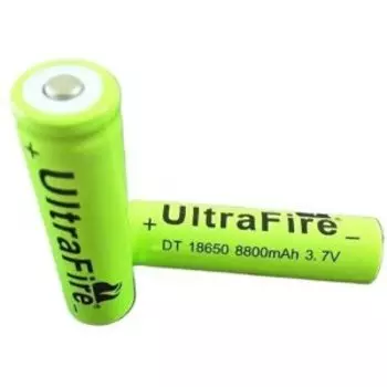 Аккумулятор Lumen Li-Ion 18650, 2000 мАч, 3,7В, LU-BATT18650