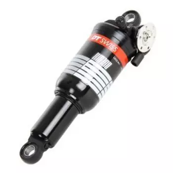 Амортизатор велосипедный задний DT SWISS XM 180, воздушно-масляный, 200/55 мм, красно-черный, DT_CS190W200ESSO8529S