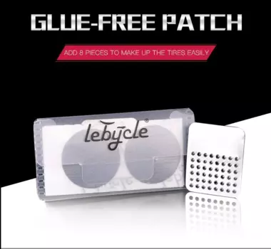 Аптечка велосипедная LeBycle, заплатки самоклеющиеся, 8 штук, наждачная бумага, FWD-MiniKit