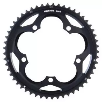 Звезда передняя SHIMANO для FC-5700L, 53T-B черного цвета Y1M398160