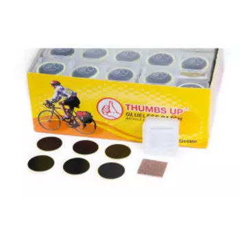 Аптечка велосипедная TRIX, 6 самоклеющихся заплаток 25 мм + "наждачка", пластиковая коробочка, YP-3205 MP