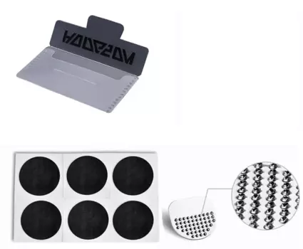 Аптечка велосипедная VXM, DX9-1, MiniKit, заплатки 6 штук, самоклейки, шкурка, RT5PTCH6DX91