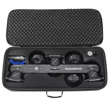 Багажник ROCKBROS, на крышу с электро присоской, на 3 велосипеда с сигнализацией, RB_36210001001