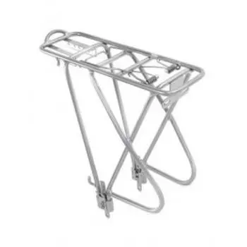 Багажник Vinca Sport алюминиевый. с "ушами" для переметной сумки, 26-29, серебристый, YL-LA 8010R silver