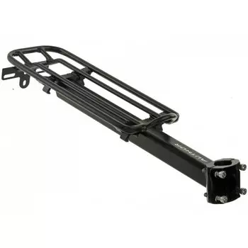 Багажник велосипедный AUTHOR ACR-SP05-Alu, на подседельный штырь, алюминий, черный, 8-15203145
