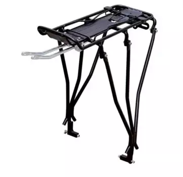 Багажник велосипедный Forward HS-019, задний, 26", под дисковый тормоз, чёрный, HS-019