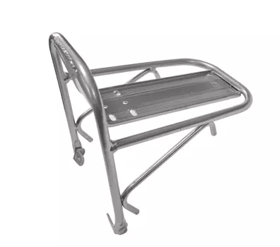 Багажник велосипедный Forward HS-028, передний, алюминий, 24-29", серебристый, HS-028