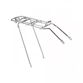 Багажник велосипедный, для колеса 24", сталь (хром), CT24