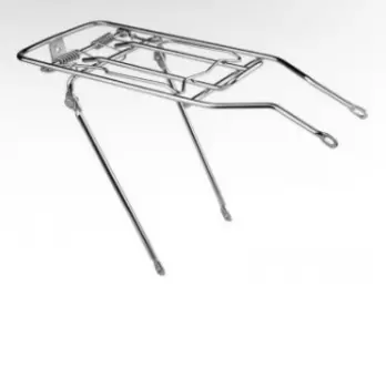 Багажник велосипедный для складных велосипедов 24", сталь/хром, MJ-157 - 24"