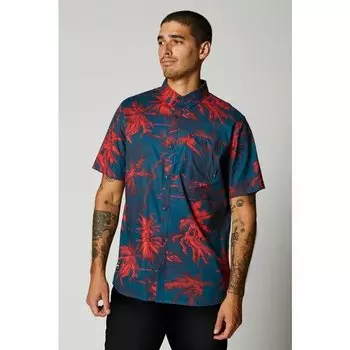 Рубашка Fox Bad Trip SS Woven, Dark Indigo 2021 (Размер: L)