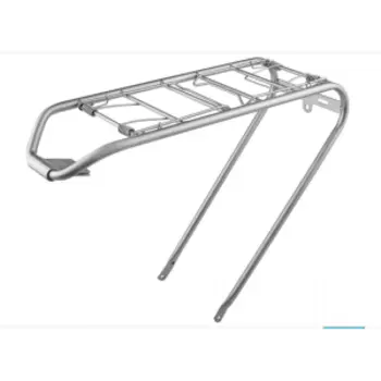 Багажник велосипедный Forward, задний, сталь, 28", усиленный, серебристый, FWD010063